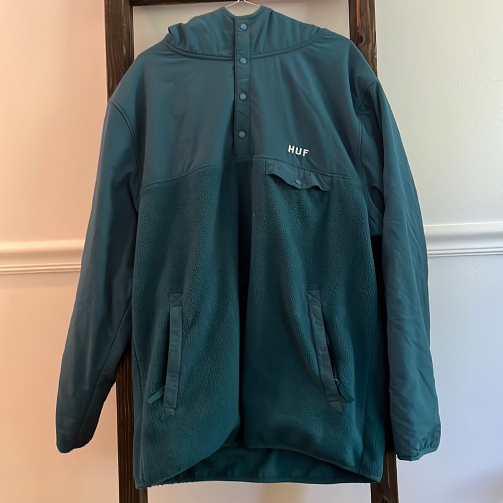 Huf men’s quarter zip fleece size XL